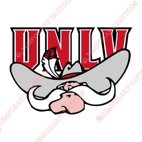 UNLV Rebels Customize Temporary Tattoos Stickers NO.6723